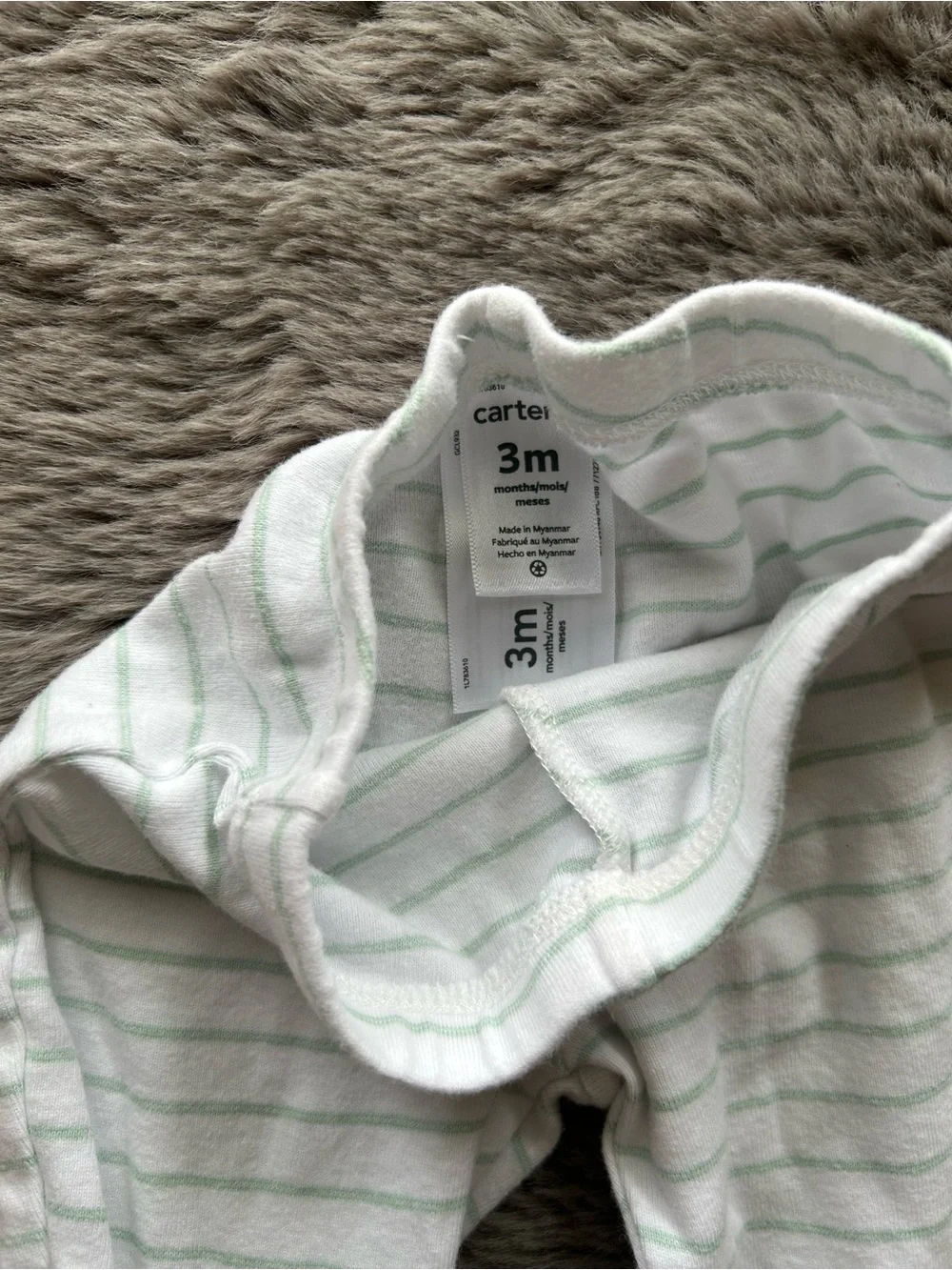 Carters Set of 3M Baby Pants